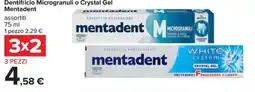 Carrefour Iper Dentifricio Mentadent offerta