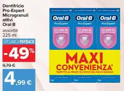 Carrefour Iper Dentifricio Pro-Expert Microgranuli attivi Oral B offerta