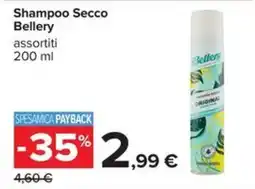 Carrefour Iper Shampoo Secco Bellery offerta