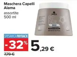 Carrefour Iper Maschera Capelli Alama offerta