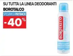 Carrefour Iper Deodoranti Borotalco offerta