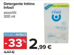 Carrefour Iper Detergente Intimo Infasil offerta