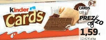 Coop Kinder cards offerta