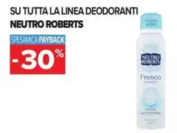 Carrefour Iper Deodoranti Neutro Roberts offerta