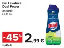 Carrefour Iper Gel Lavatrice Dual Power offerta