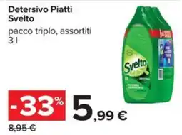 Carrefour Iper Detersivo Piatti Svelto offerta