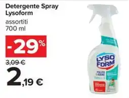 Carrefour Iper Detergente Spray Lysoform offerta