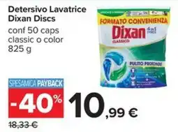 Carrefour Iper Detersivo Lavatrice Dixan Discs offerta