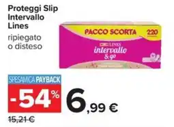 Carrefour Iper Proteggi Slip Intervallo Lines offerta
