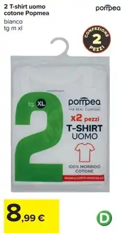Carrefour Iper T-shirt uomo Pompea offerta