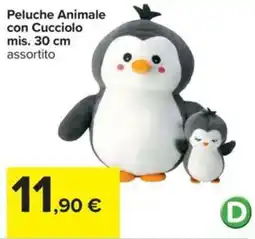 Carrefour Iper Peluche Animale con Cucciolo offerta