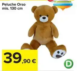 Carrefour Iper Peluche Orso offerta