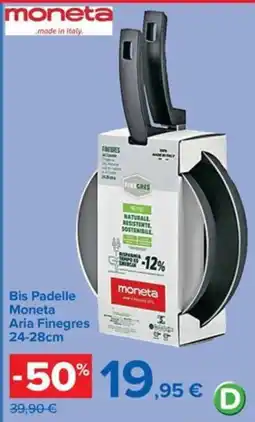 Carrefour Iper Bis Padelle Moneta Aria Finegres offerta