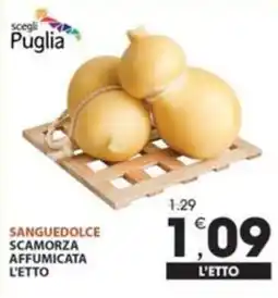 Mercati di Città La Prima Sanguedolce scamorza affumicata offerta