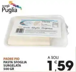 Mercati di Città La Prima Padre Pio pasta sfoglia surgelata offerta