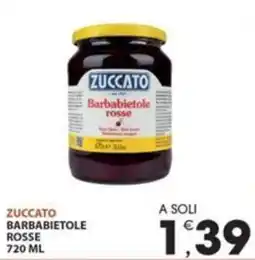 Mercati di Città La Prima Zuccato barbabietole rosse offerta
