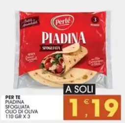 Mercati di Città La Prima Piadina sfogliata Perté offerta