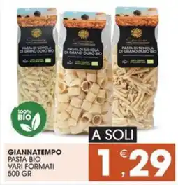 Mercati di Città La Prima Giannatempo pasta bio offerta
