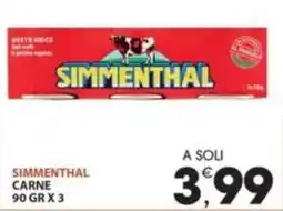 Mercati di Città La Prima Simmenthal carne offerta