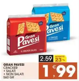 Mercati di Città La Prima Gran Pavesi cracker offerta