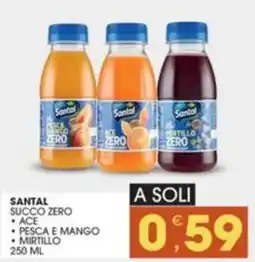 Mercati di Città La Prima Santal succo zero offerta