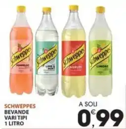 Mercati di Città La Prima Schweppes bevande vari tipi offerta