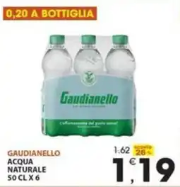 Mercati di Città La Prima Gaudianello acqua naturale offerta