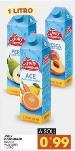 Mercati di Città La Prima Jolly Colombani succo vari gusti offerta