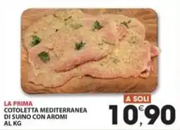 Mercati di Città La Prima Cotoletta mediterranea di suino con aromi offerta