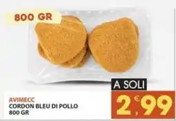 Mercati di Città La Prima Avimecc cordon bleu di pollo offerta