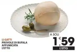 Mercati di Città La Prima Li Gatti provole di bufala affumicata offerta