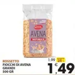 Mercati di Città La Prima Rossetto fiocchi di avena grandi offerta