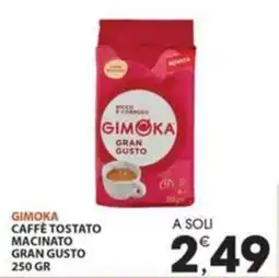 Mercati di Città La Prima Gimoka caffè tostato macinato gran gusto offerta