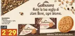Mercati di Città La Prima Galbusera Biscotti Più Integrali offerta