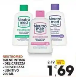 Mercati di Città La Prima Neutromed igiene intima offerta