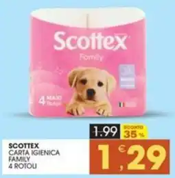 Mercati di Città La Prima Scottex carta igienica family offerta