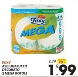 Mercati di Città La Prima Foxy asciugatutto decorato offerta
