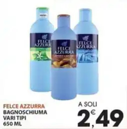 Mercati di Città La Prima Felce Azzurra bagno schiuma offerta