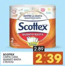 Mercati di Città La Prima Scottex carta casa quanto basta offerta