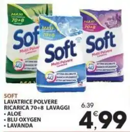 Mercati di Città La Prima Soft lavatrice polvere offerta