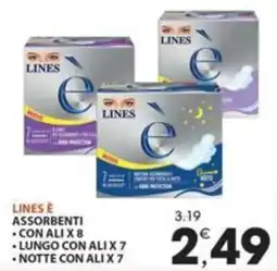 Mercati di Città La Prima Lines e assorbenti offerta