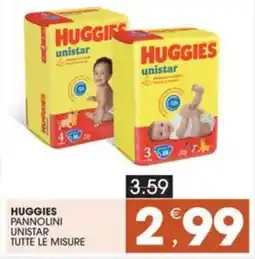 Mercati di Città La Prima Huggies pannolini unistar offerta