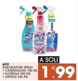 Mercati di Città La Prima Ace sgrassatore spray offerta