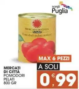 Mercati di Città La Prima Mercati di Città pomodori pelati offerta