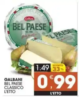 Mercati di Città La Prima Galbani Bel Paese Classico offerta