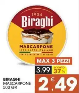 Mercati di Città La Prima Biraghi Mascarpone offerta