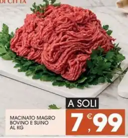Mercati di Città La Prima Macinato magro bovino e suino offerta