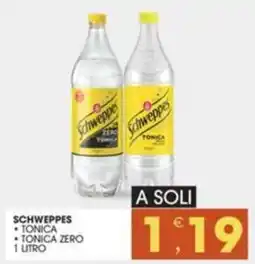 Mercati di Città La Prima Schweppes Tonica Zero offerta