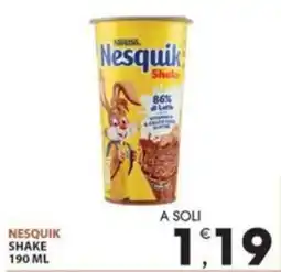 Mercati di Città La Prima Nesquik Shake offerta