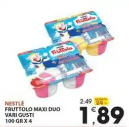 Mercati di Città La Prima Nestlé Fruttolo Maxi Duo offerta